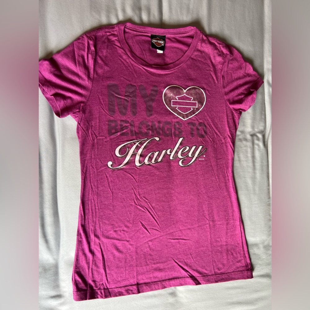 My 🩷 belongs to Harley tshirt